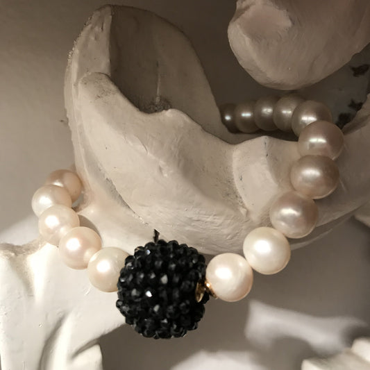 Bracciale Perle con Boulle Spinello