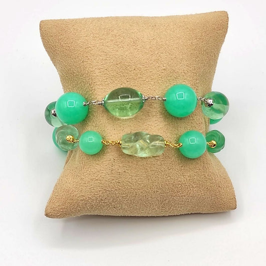 Bracciale Fluorite Giada